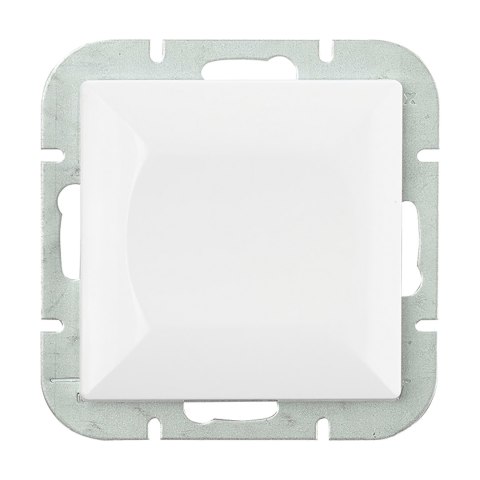 Łącznik schodowy p/t z podświeleniem Pearl, 10A, 250V, WP-5P/S, biały Łącznik schodowy p/t z podświeleniem Pearl, 10A, 250V, WP-5P/S, biały
