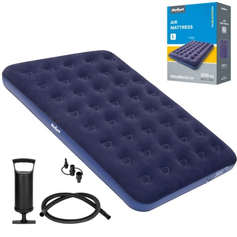 MATERAC DMUCHANY DWUOSOBOWY DO S PANIA +  POM PKA , 186 x 130 x 22 CM