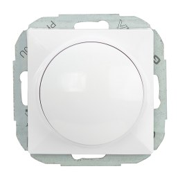Ściemniacz obrotowy LED Pearl, 230V, 50Hz, Pmin:3W, Pmax:35W, SO-1P/LED, biały