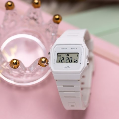 ZEGAREK UNISEX CASIO F-91WB-7A + BOX ZEGAREK UNISEX CASIO F-91WB-7A + BOX