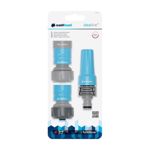 Zestaw ze zraszaczem prostym 3/4" IDEAL Zestaw ze zraszaczem prostym 3/4" IDEAL