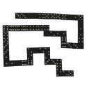 DOMINO DREWNIANE KLOCKI GRA RODZINNA + PUDEŁKO