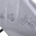 POKROWIEC NA ROWER RALLEX SKUTER ANTYKOROZYJNY WODOODPORNY PLANDEKA NA GUZIKI