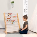 REGAŁ NA KSIĄŻKI DLA DZIECI STOJAK PÓŁKA 76,5CM