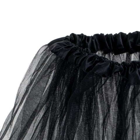 SPÓDNICZKA TIULOWA TUTU KOSTIUM STRÓJ KARNAWAŁOWY PRZEBRANIE CZARNA SPÓDNICZKA TIULOWA TUTU KOSTIUM STRÓJ KARNAWAŁOWY PRZEBRANIE CZARNA