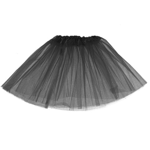SPÓDNICZKA TIULOWA TUTU KOSTIUM STRÓJ KARNAWAŁOWY PRZEBRANIE CZARNA SPÓDNICZKA TIULOWA TUTU KOSTIUM STRÓJ KARNAWAŁOWY PRZEBRANIE CZARNA