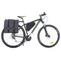 TORBA SAKWA RALLEX ROWEROWA PODWÓJNA DWUKOMOROWA BOCZNA NA ROWER BAGAŻNIK 35L