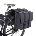 TORBA SAKWA RALLEX ROWEROWA PODWÓJNA DWUKOMOROWA BOCZNA NA ROWER BAGAŻNIK 35L