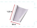 FOLIA ROLKA SAMOPRZYLEPNA OKLEINA TAPETA BIAŁY MARMUR - MAGNOLIA 1,22X50M