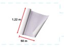 FOLIA ROLKA SAMOPRZYLEPNA OKLEINA TAPETA DĄB BIAŁY 1,22X50M