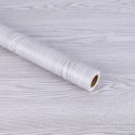 FOLIA ROLKA SAMOPRZYLEPNA OKLEINA TAPETA DĄB SREBRNO-SZARY 1,22X50M