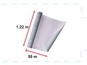 FOLIA ROLKA SAMOPRZYLEPNA OKLEINA TAPETA SZARY MARMUR 1,22X50M