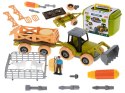 GOSPODARSTWO ROLNE FARMA TRAKTOR MASZYNY ROLNICZE ZWIERZĘTA ZAGRODA OWCE + ŚRUBOKRĘT