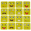 GRA EDUKACYJNE WYZWANIA NAUKA EMOCJI KLOCKI DREWNIANE