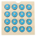 GRA PLANSZOWA MEMORY MONTESSORI ZESTAW PUZZLE DREWNIANE 4 KARTY