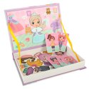KSIĄŻECZKA MAGNETYCZNA UKŁADANKA PUZZLE NA MAGNES UBIERZ LALKĘ 51EL.