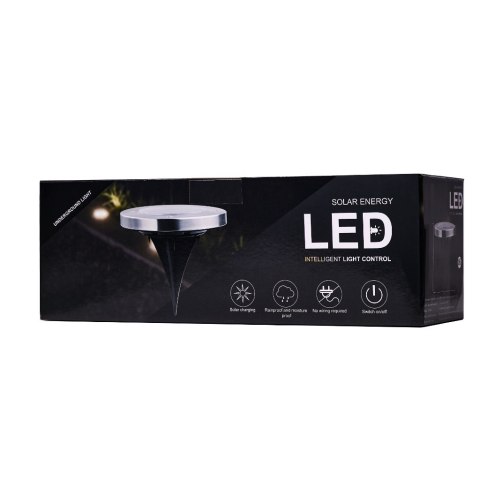 LAMPA SOLARNA OGRODOWA LED NAJAZDOWA GRUNTOWA 6500K ZIMNY BIAŁY 12SZT LAMPA SOLARNA OGRODOWA LED NAJAZDOWA GRUNTOWA 6500K ZIMNY BIAŁY 12SZT