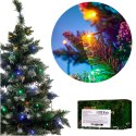 LAMPKI LED ŁAŃCUCH ŚWIETLNY ŚWIĄTECZNE CHOINKOWE 10M 100LED MULTIKOLOR 8 TRYBÓW ŚWIECENIA