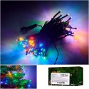 LAMPKI LED ŁAŃCUCH ŚWIETLNY ŚWIĄTECZNE CHOINKOWE 10M 100LED MULTIKOLOR 8 TRYBÓW ŚWIECENIA