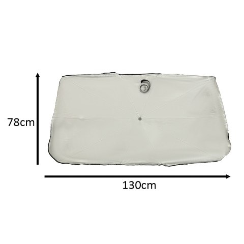 PARASOL OSŁONA MATA NA SZYBĘ ANTYSZRONOWA PRZECIWSŁONECZNA SAMOCHODU 78X130CM PARASOL OSŁONA MATA NA SZYBĘ ANTYSZRONOWA PRZECIWSŁONECZNA SAMOCHODU 78X130CM