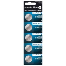 BATERIA LITOWA GUZIKOWA EVERACTIVE CR2032 BLISTER 5SZT