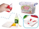 KLEJ ŻEL KRYSZTAŁOWY 3D CRYSTAL GLUE KREATYWNY ZESTAW W WIADERKU 26EL.