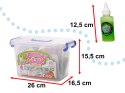 KLEJ ŻEL KRYSZTAŁOWY 3D CRYSTAL GLUE KREATYWNY ZESTAW W WIADERKU 26EL.