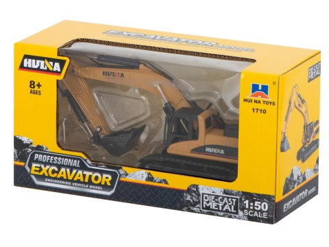 KOPARKA GĄSIENICE METAL DIE-CAST H-TOYS 1710 1:50 KOPARKA GĄSIENICE METAL DIE-CAST H-TOYS 1710 1:50