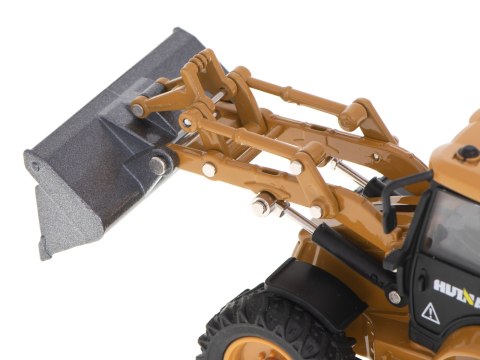 KOPARKA ŁADOWARKA METALOWA Z RUCHOMYMI ŁYŻKAMI DIE-CAST H-TOYS 1704 1:50 KOPARKA ŁADOWARKA METALOWA Z RUCHOMYMI ŁYŻKAMI DIE-CAST H-TOYS 1704 1:50