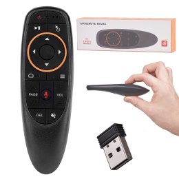 PILOT DO TELEWIZORA LAPTOPA G10 SMART TV BOX Z MIKROFONEM X9 USB NOWOCZESNY