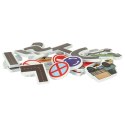 ZABAWKA DO KĄPIELI WANNY WODNA DLA DZIECI NAKLEJKI PIANKOWE AUTKA ULICA PUZZLE 23 EL.