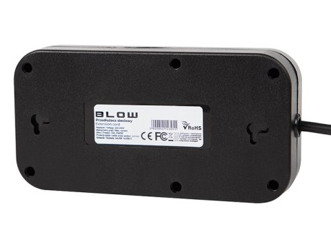 98-235# Przedłużacz sieciowy ps-350u 3-gniazda 4xusb 1xusb-c 5m czarny 2x1mm 98-235# Przedłużacz sieciowy ps-350u 3-gniazda 4xusb 1xusb-c 5m czarny 2x1mm
