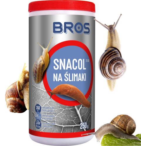 BROS - Snacol 3GB zwalcza ślimaki 250g BROS - Snacol 3GB zwalcza ślimaki 250g