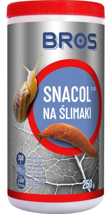BROS - Snacol 3GB zwalcza ślimaki 250g BROS - Snacol 3GB zwalcza ślimaki 250g