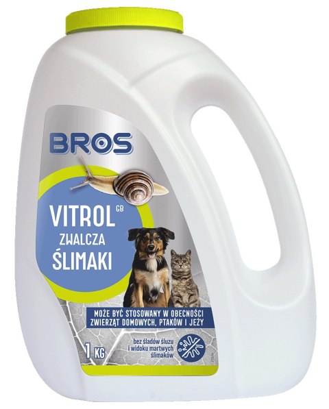 BROS - Vitrol GB zwalcza ślimaki 1kg BROS - Vitrol GB zwalcza ślimaki 1kg