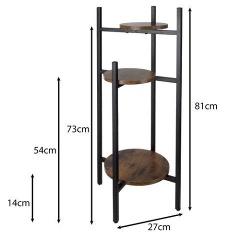 Kwietnik stojący 80cm Ruhhy 25627 Kwietnik stojący 80cm Ruhhy 25627