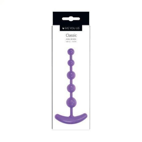 Plug/kulki- Me You Us Classic Anal Beads Purple Plug/kulki- Me You Us Classic Anal Beads Purple