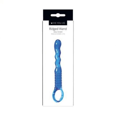 Plug/kulki- Me You Us Ridged Anal Teaser Blue Plug/kulki- Me You Us Ridged Anal Teaser Blue