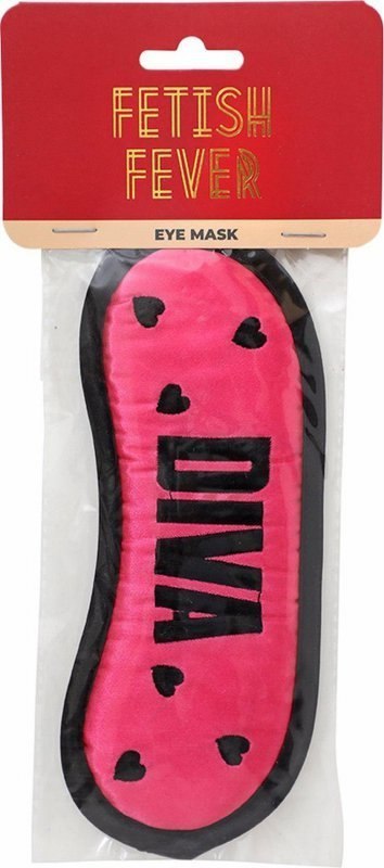 Fetish Fever - Eye Mask - Diva - Pink Fetish Fever - Eye Mask - Diva - Pink