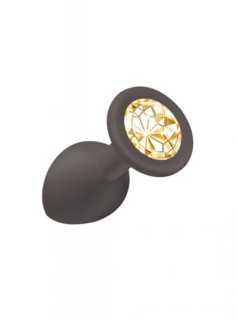 Plug-Anal Plug Emotions Cutie Small Black golden crystall Plug-Anal Plug Emotions Cutie Small Black golden crystall