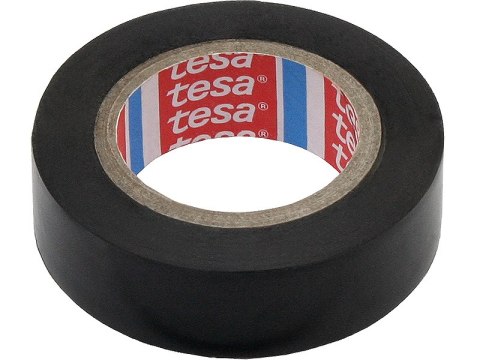 2845# Taśma klejąca tesa 20m/19mm pvc czarna 2845# Taśma klejąca tesa 20m/19mm pvc czarna