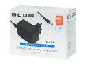 3845# Zasilacz impulsowy 9v/ 500ma2,1/5,5(+) mini wtyczkowy