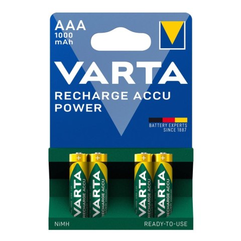 4x akumulatorki R-03 R03 AAA 1000mAh Varta Ready2use 4x akumulatorki R-03 R03 AAA 1000mAh Varta Ready2use