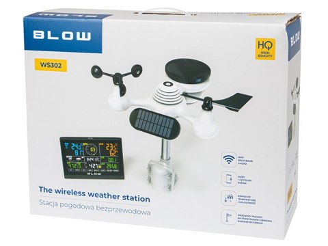 50-385# Stacja pogodowa bezprzewodowa blow ws302 wifi 50-385# Stacja pogodowa bezprzewodowa blow ws302 wifi