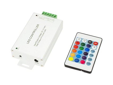 70-962# Sterownik taśm led rgb 24-key z pilot ir 70-962# Sterownik taśm led rgb 24-key z pilot ir