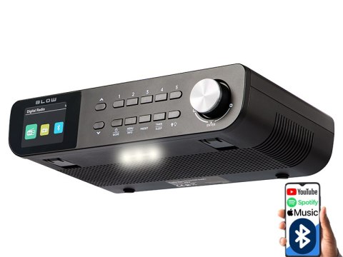 77-570# Radio rk1 podwieszane kuchenne fm/dab+ blow bt czarne 77-570# Radio rk1 podwieszane kuchenne fm/dab+ blow bt czarne