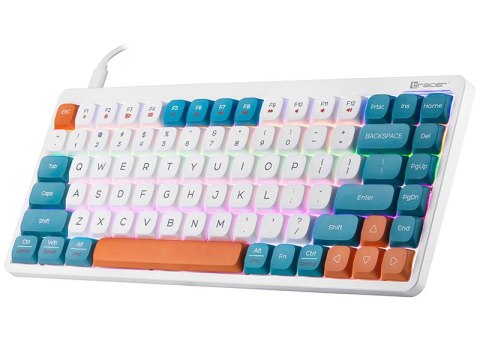 Klawiatura mechaniczna Tracer FINA 84 White/Blue (Outemu Red Switch) Klawiatura mechaniczna Tracer FINA 84 White/Blue (Outemu Red Switch)