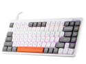 Klawiatura mechaniczna Tracer FINA 84 White/Grey (Outemu Red Switch)