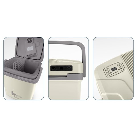 Lodówka turystyczna Berdsen Icemax 26 litry tryb ECO - kremowa Lodówka turystyczna Berdsen Icemax 26 litry tryb ECO - kremowa