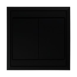 Przycisk dzwonek p/t Luna, 10A, 250V, WP-6/7L, czarny
